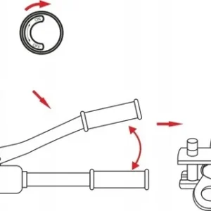 Praska ręczna hydrauliczna do końcówke kablowych 16‑240mm2 ZHK‑240 Ostatnia szansa