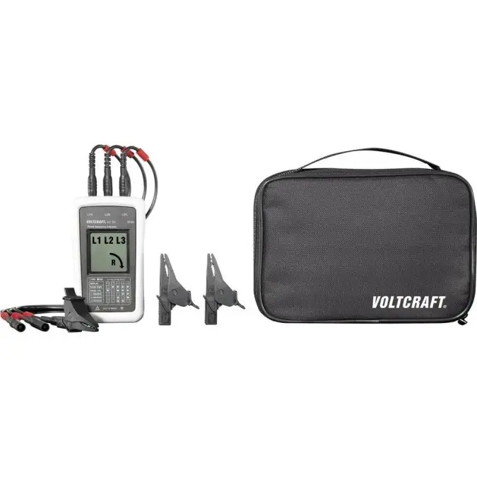 Rabat Tester kolejności faz VOLTCRAFT VC35, CAT IV 600 V 1017868