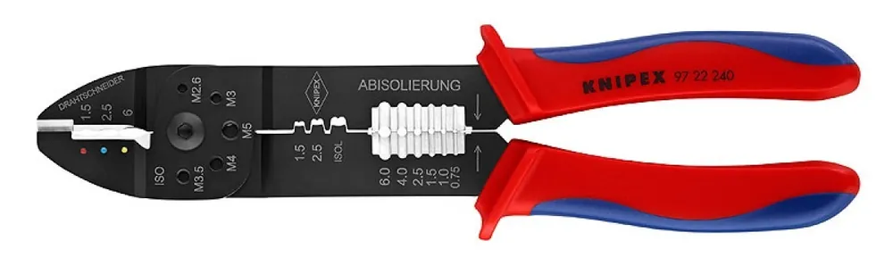 Szczypce do zagniatania 0,75‑6mm2 97 22 240 Szybka dostawa