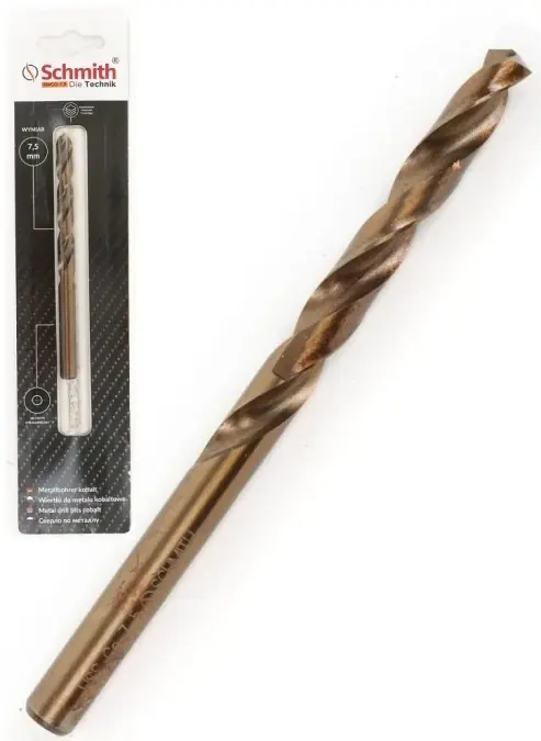 Wiertło do metalu kobaltowe 7,5mm HSS‑Co Schmith Kup teraz
