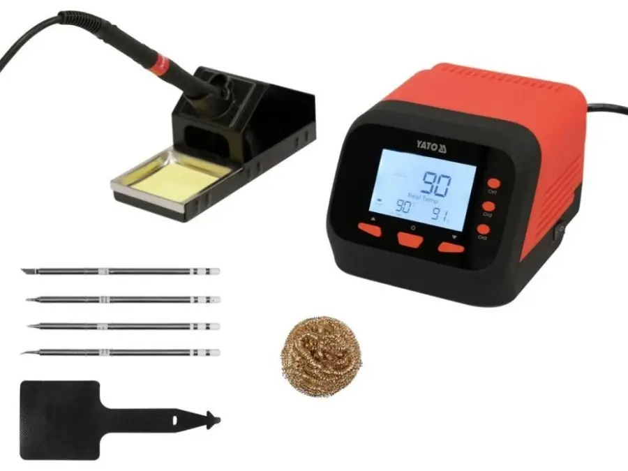 Stacja lutownicza cyfrowa 75w typ grot, wyświetlacz lcd Ostatnia szansa