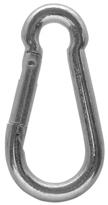 Karabinczyk z zaczepem C 9x90 mm ocynk T‑KARC‑09 /25szt./ Nie przegap