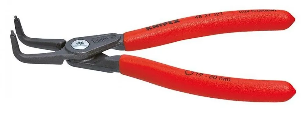 Precyzyjne szczypce do pierścieni wew.wygięte 210mm Oferta
