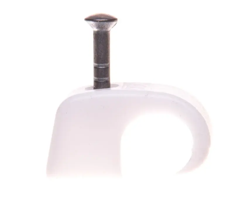 Ostatnia szansa Uchwyt do kabli /4‑7mm/ z gwoździem 2x25mm 2025 25 RW 2228688 /100szt./