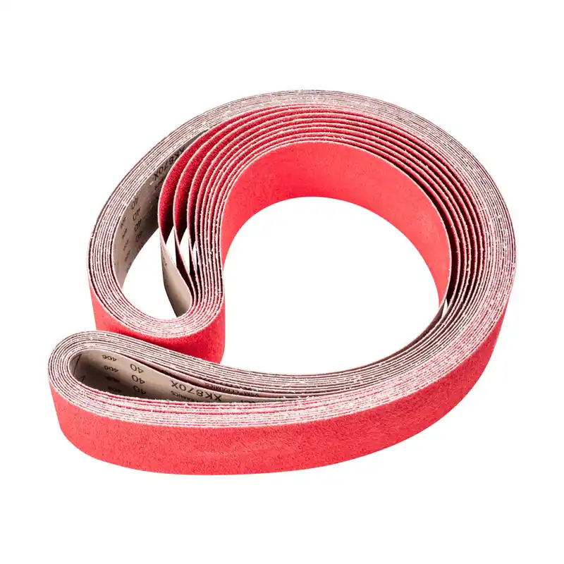 PFERD TOOLS ceramic oxide grain abrasive belt BA 75x2000mm CO-COOL40 for grinding stainless steel with a belt grinder Hit cenowy