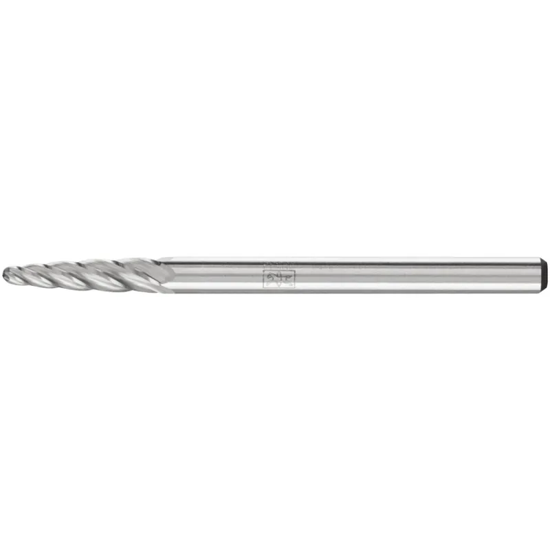 Obniżka ceny PFERD TOOLS Tungsten carbide high-performance burr ALU tree shape with radius end RBF dia. 03x13mm shank dia. 3mm for aluminium/non-ferrous metals