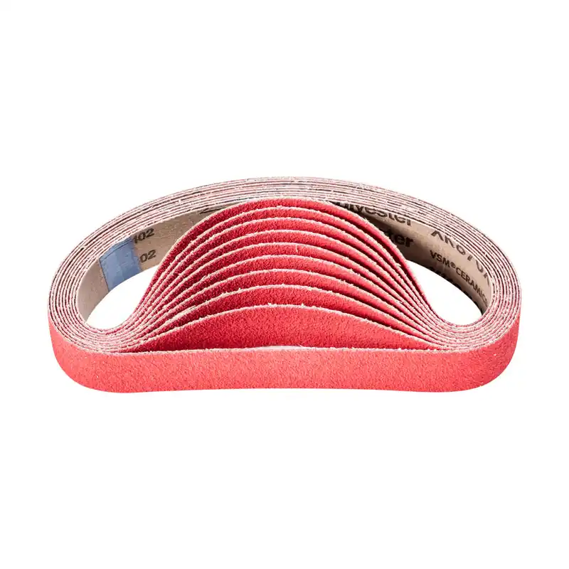 PFERD TOOLS Ceramic oxide grain abrasive belt BA 30x533 mm CO-COOL60 for grinding stainless steel with pipe belt grinder Wysoka jakość