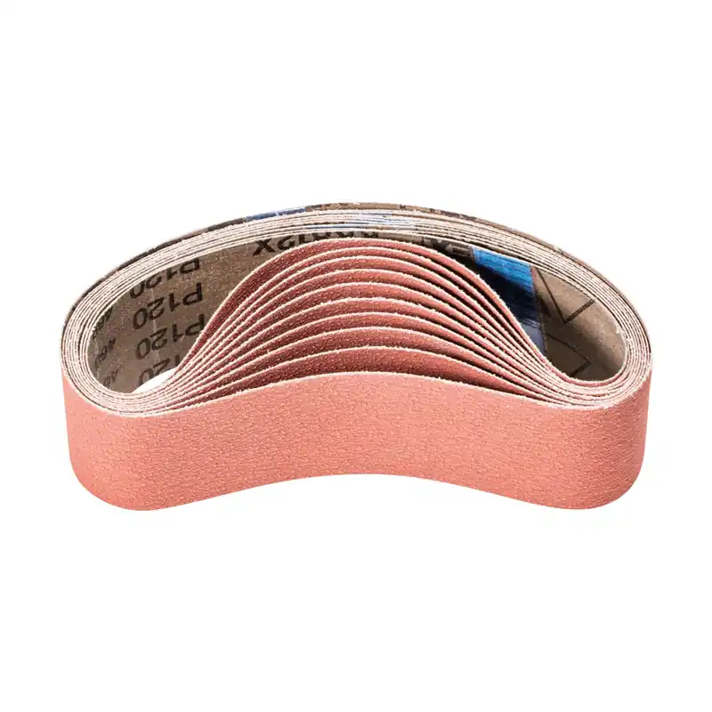 Tylko dziś PFERD TOOLS aluminium oxide abrasive belt BA 50x450mm A-COOL120 for grinding stainless steel with a pipe belt grinder