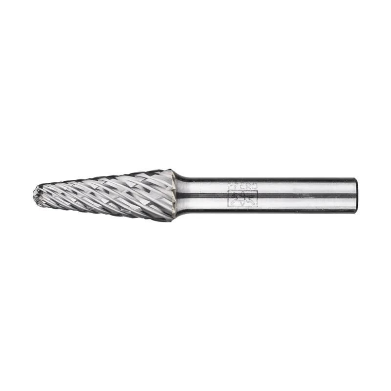 PFERD TOOLS Tungsten carbide high-performance burr CAST conical shape with radius end KEL dia. 12x30 mm shank dia. 8 mm for cast iron Do wyczerpania zapasów