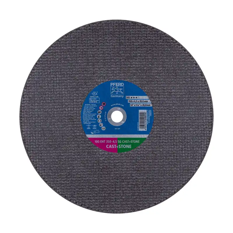 PFERD TOOLS cut-off wheel cut-off grinder EHT 350x4.5x20mm SG CAST+STONE for cast material/stone (100 m/s) Oferta limitowana