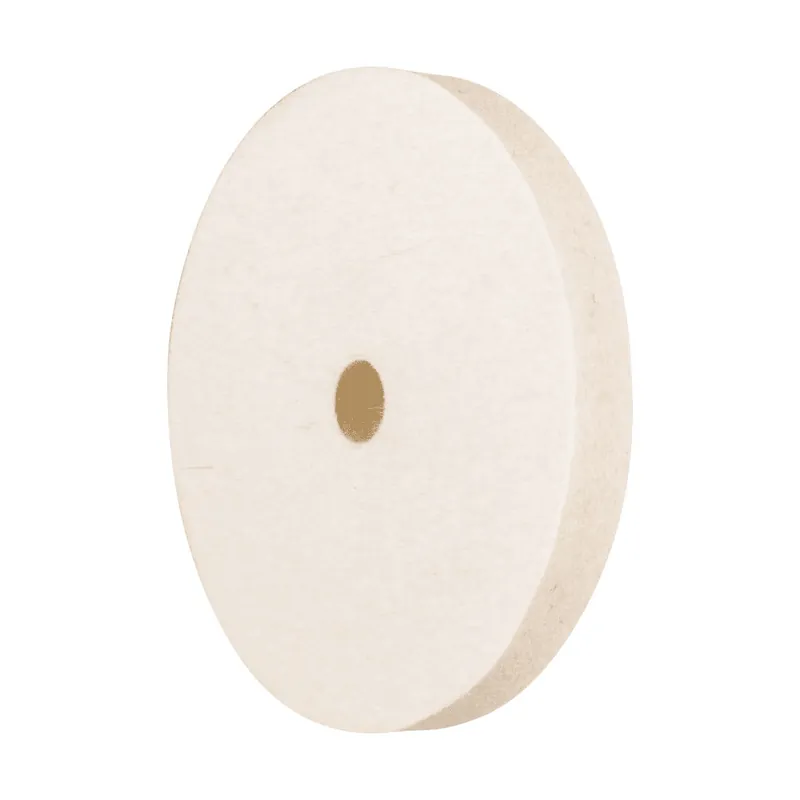 PFERD TOOLS medium-hard felt wheel FKSC dia. 80x10mm centre hole dia. 10mm for general polishing work Taniej