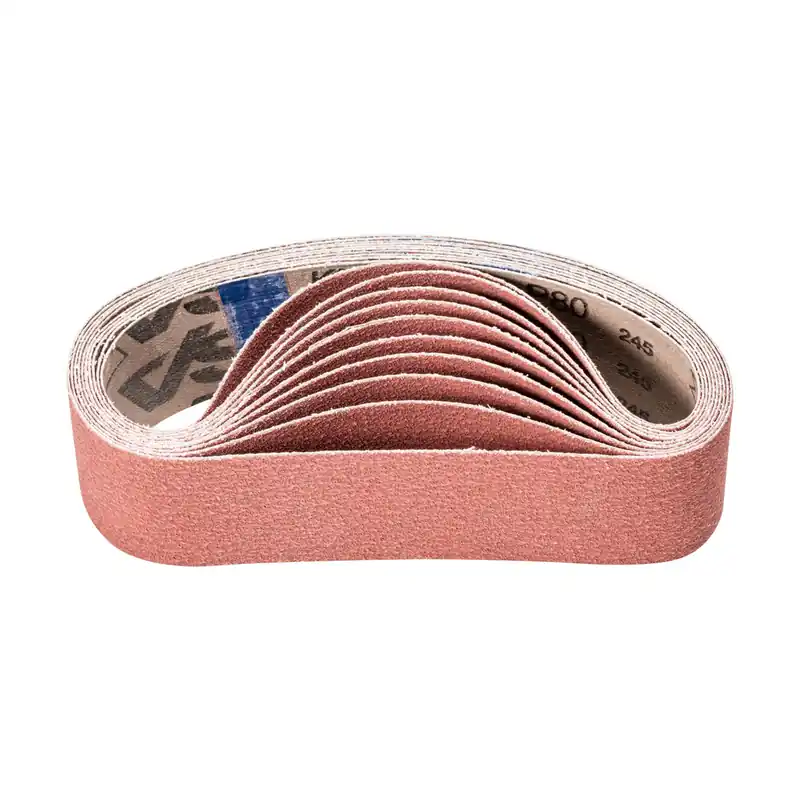 Nie przegap PFERD TOOLS aluminium oxide abrasive belt BA 50x450mm A-COOL80 for grinding stainless steel with a pipe belt grinder