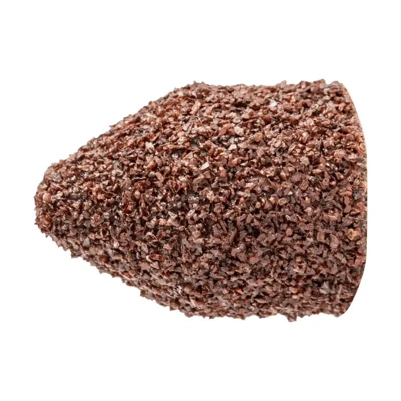 Szybka wysyłka PFERD TOOLS POLICAP abrasive cap PC tapered conical shape with radius end aluminium oxide dia. 10x15 mm A60 for general use