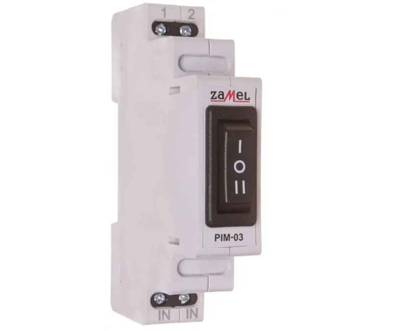 Dostępne od ręki Przełącznik instalacyjny I‑0‑II 230V PIM‑03 EXT10000100