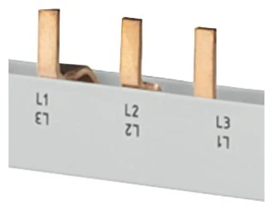 Szyna łączeniowa 3P 10mm2 sztyftowa 9 modułowa (3x3P) pełna izolacja 5ST3614 Dostępne od ręki