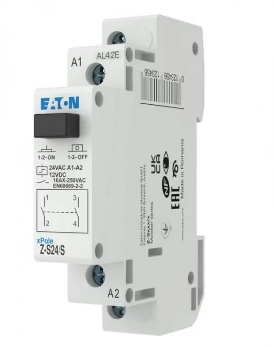 Przekaźnik impulsowy 16A 24V AC 1Z Z‑S24/S 265535 Okazja