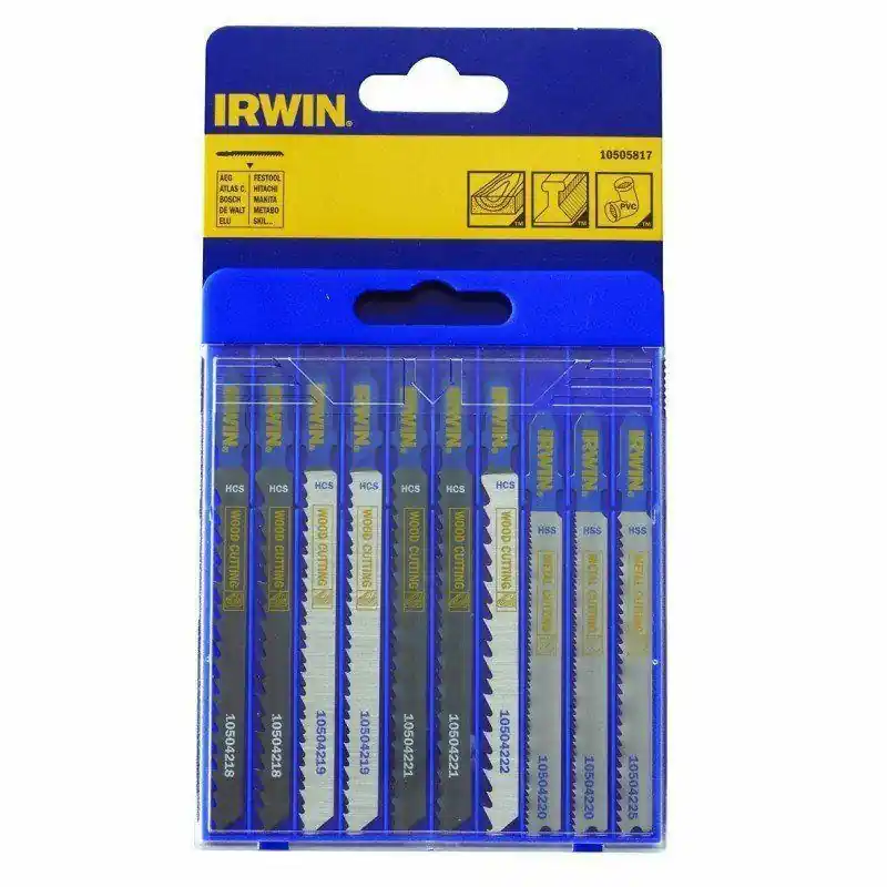 Zestaw brzeszczotów do wyrzynarki typ T Irwin 10505817 10szt/op Premium