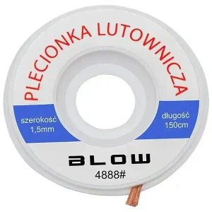 Taśma ssąca; L1515; Lico; plecionka lutownicza; 1,5mm; 1,5m; taśma do odsysania Cena promocyjna