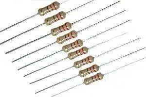 Rezystor; 2kOhm; 0,25W; węglowy; 1/4W; 5%; 2,5x6,8mm; osiowe; THT; CF1/4W-2K; SR PASSIVES; RoHS; opakowanie/100szt Popularny