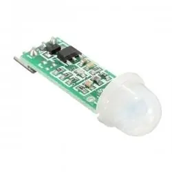 Moduł rozszerzeniowy; czujnik ruchu; PIR; HC-SR505; 4,5-15V DC; zasięg: 3m; kąt widzenia: 100*; fi 10mm; 35x11mm; ARDUINO; RoHS Szybka dostawa