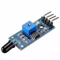 Moduł rozszerzeniowy; czujnik płomienia, ognia; LM393; 5V; 4 pin; 14x32mm; do ARDUINO; A-CZO; JH; RoHS Najlepsza cena