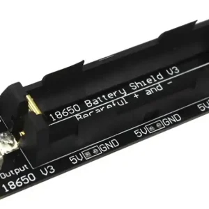 Moduł rozszerzeniowy; koszyk baterii; 18650; ładowarka; powerbank; gniazdo USB; gniazdo micro USB; Shield; do ARDUINO; M-SP-18650-1; JH; RoHS Rabat