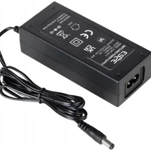 Zasilacz impulsowy; 12V DC; 3A; 36W; 2,1/5,5mm; gn.: IEC C8; Obud: desktop; E36T-3612-211; ESPE; RoHS; CE Nowość