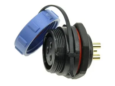 Gniazdo; SP2112/S3-1C; 3 tory; lutowany; 4,0mm2; SP2112; na panel; 21mm; IP68; 30A; 500V; WEIPU; RoHS Okazja