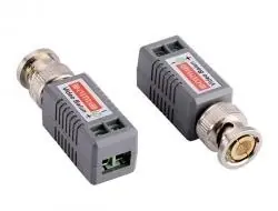Przetwornik video; do kamer; LLT-202C; wtyk BNC; BNC-UTP; Video-Balun; prosty; TALVICO; komplet-2 sztuk; RoHS Ostatnie sztuki