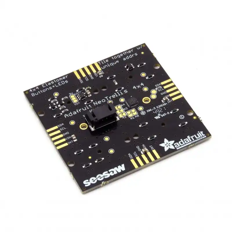 NeoTrellis RGB Driver PCB - klawiatura 4x4 z podświetlanymi przyciskami Hit sprzedaży
