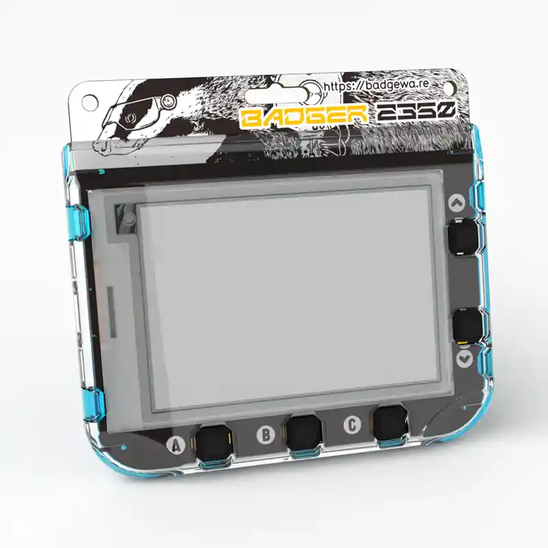 Badgeware Badger - zestaw edukacyjny z wyświetlaczem ePaper 2.7" i Raspberry Pi RP2350 Nowy