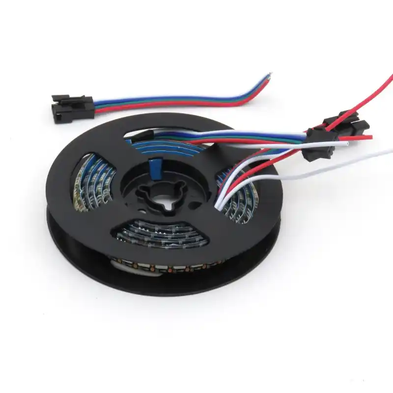 Taśma LED wodoodporna IP65 RGB WS2813B 1m (144LED/m) czarna 5V Do wyczerpania zapasów