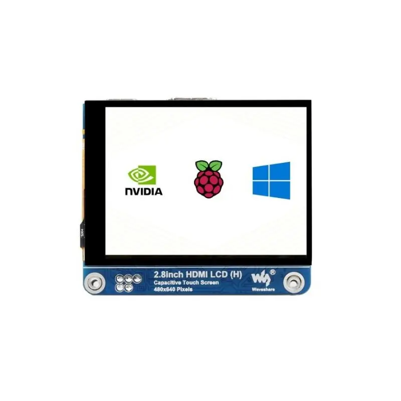 Wyświetlacz HDMI LCD IPS 2,8" (H) z panelem dotykowym - Waveshare 21316 Najlepsza cena